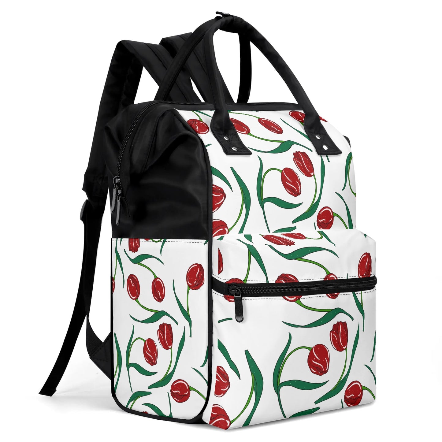 Large Capacity Diaper Bag Mummy Backpack Nursing Bag Duckbilled Backpack