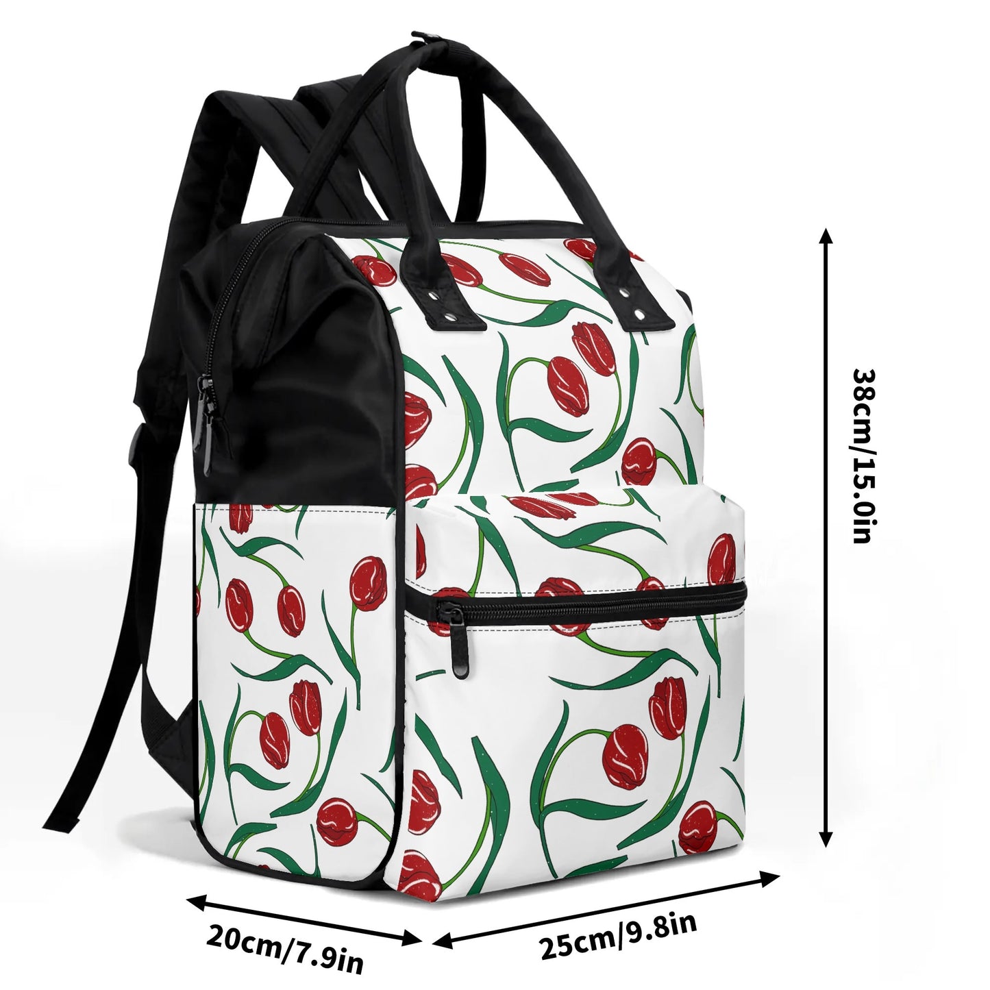 Large Capacity Diaper Bag Mummy Backpack Nursing Bag Duckbilled Backpack