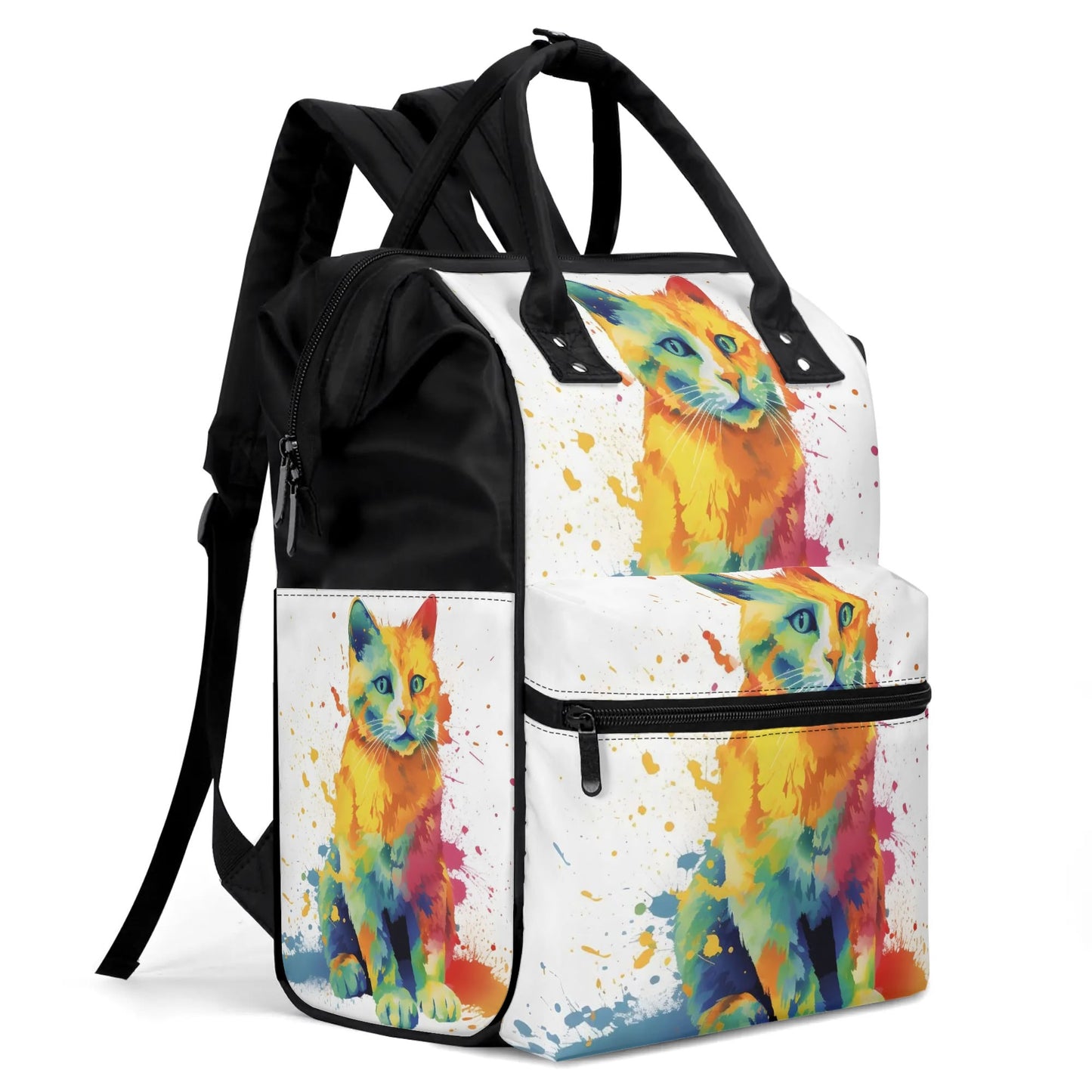 Large Capacity Diaper Bag Mummy Backpack Nursing Bag Duckbilled Backpack