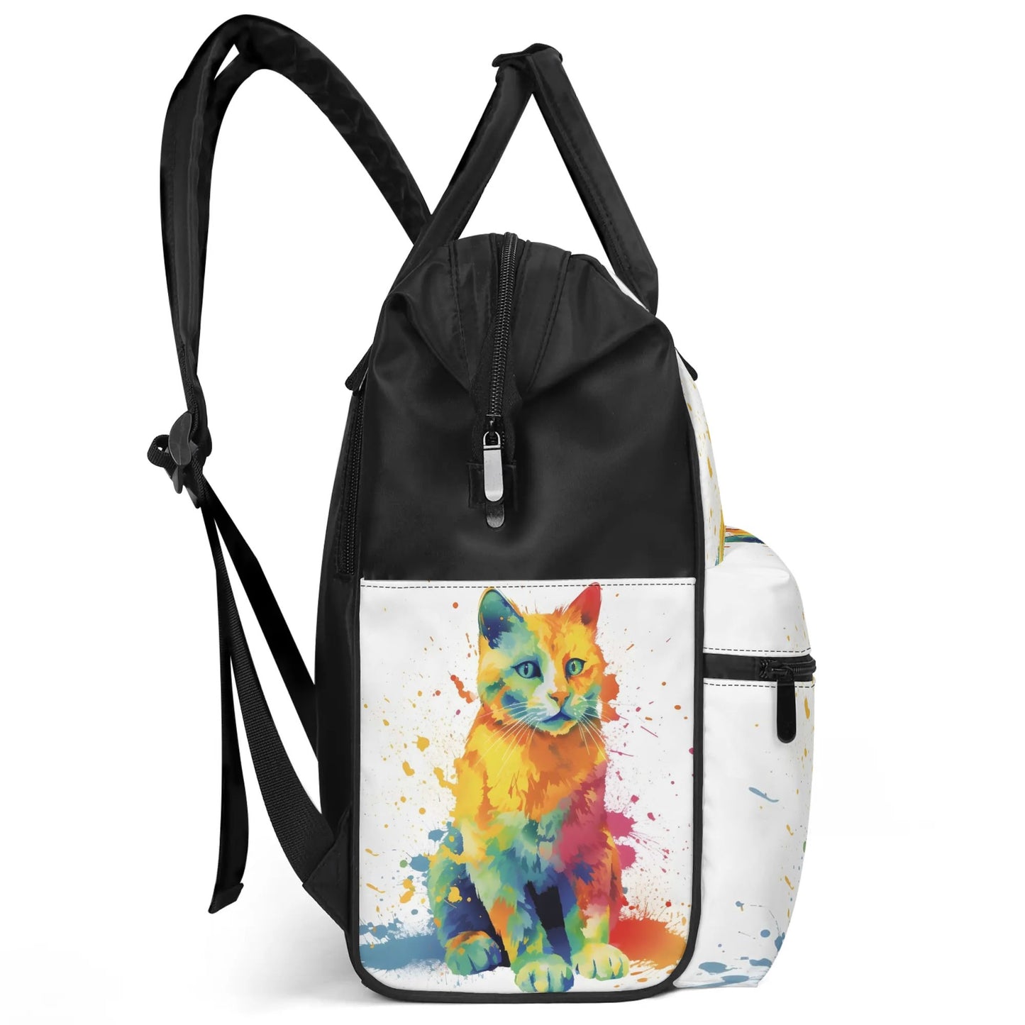 Large Capacity Diaper Bag Mummy Backpack Nursing Bag Duckbilled Backpack
