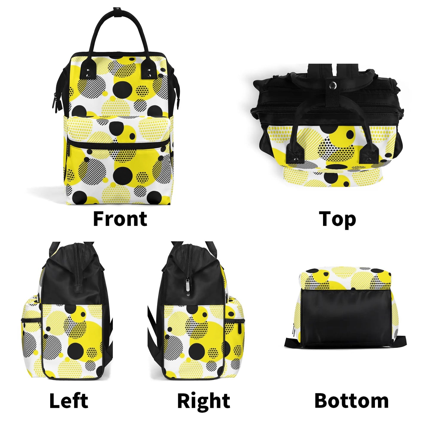 Large Capacity Diaper Bag Mummy Backpack Nursing Bag Duckbilled Backpack