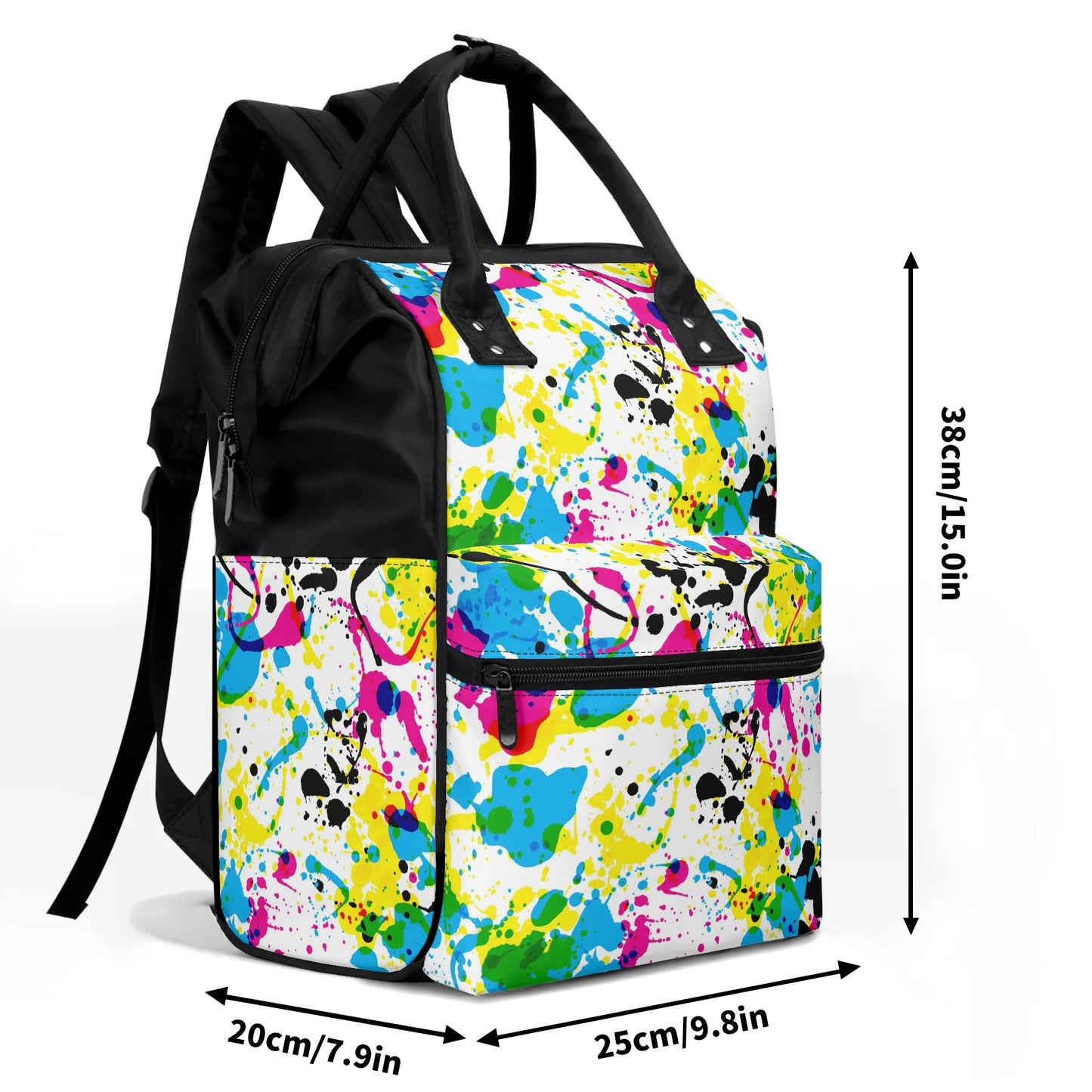 Large Capacity Diaper Bag Mummy Backpack Nursing Bag Duckbilled Backpack
