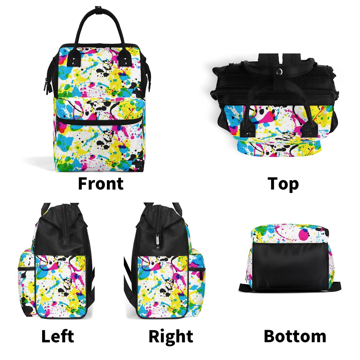 Large Capacity Diaper Bag Mummy Backpack Nursing Bag Duckbilled Backpack