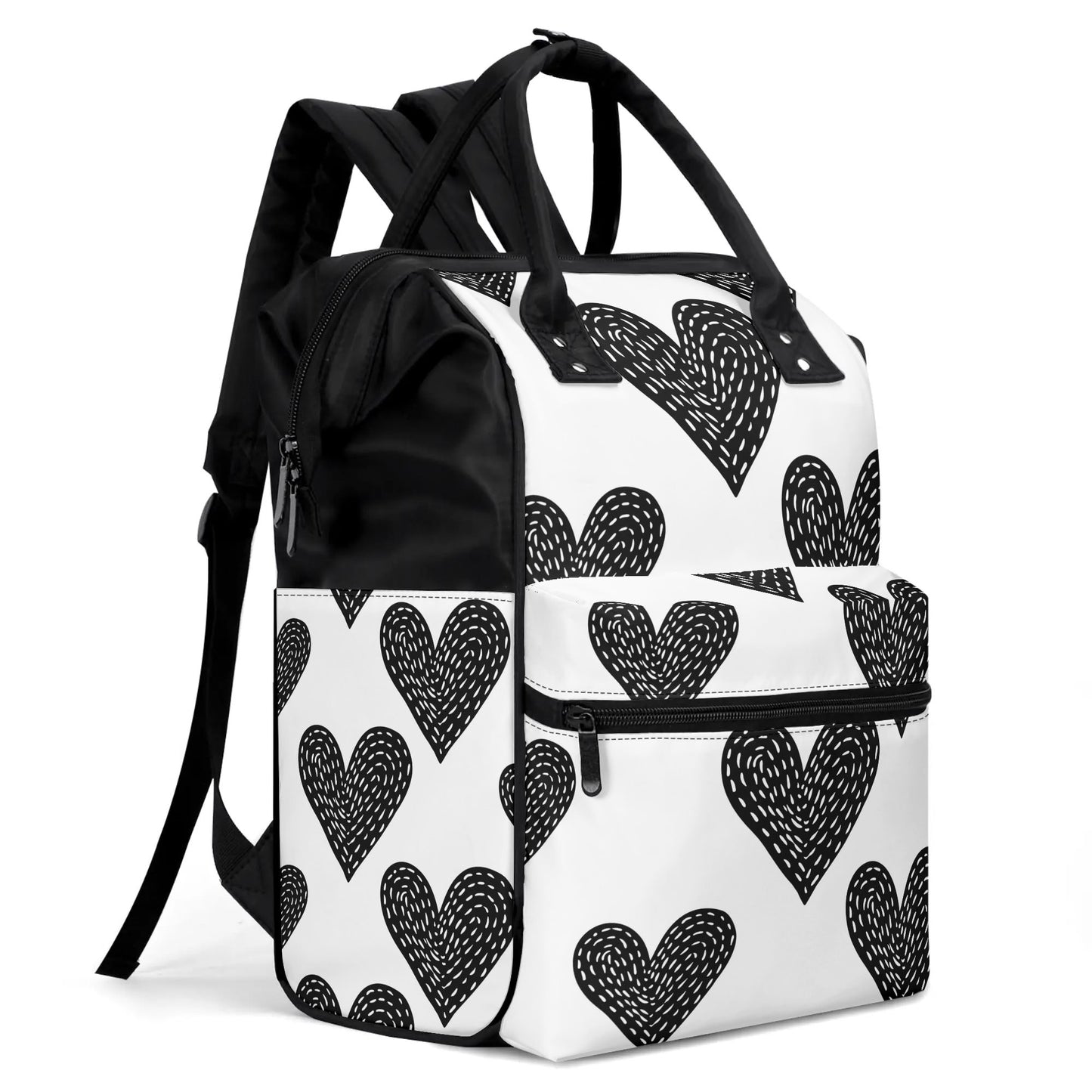 Large Capacity Diaper Bag Mummy Backpack Nursing Bag Duckbilled Backpack
