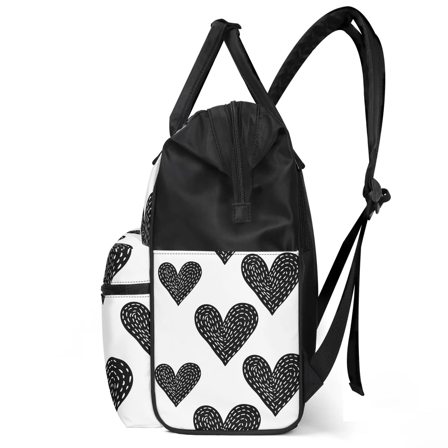 Large Capacity Diaper Bag Mummy Backpack Nursing Bag Duckbilled Backpack