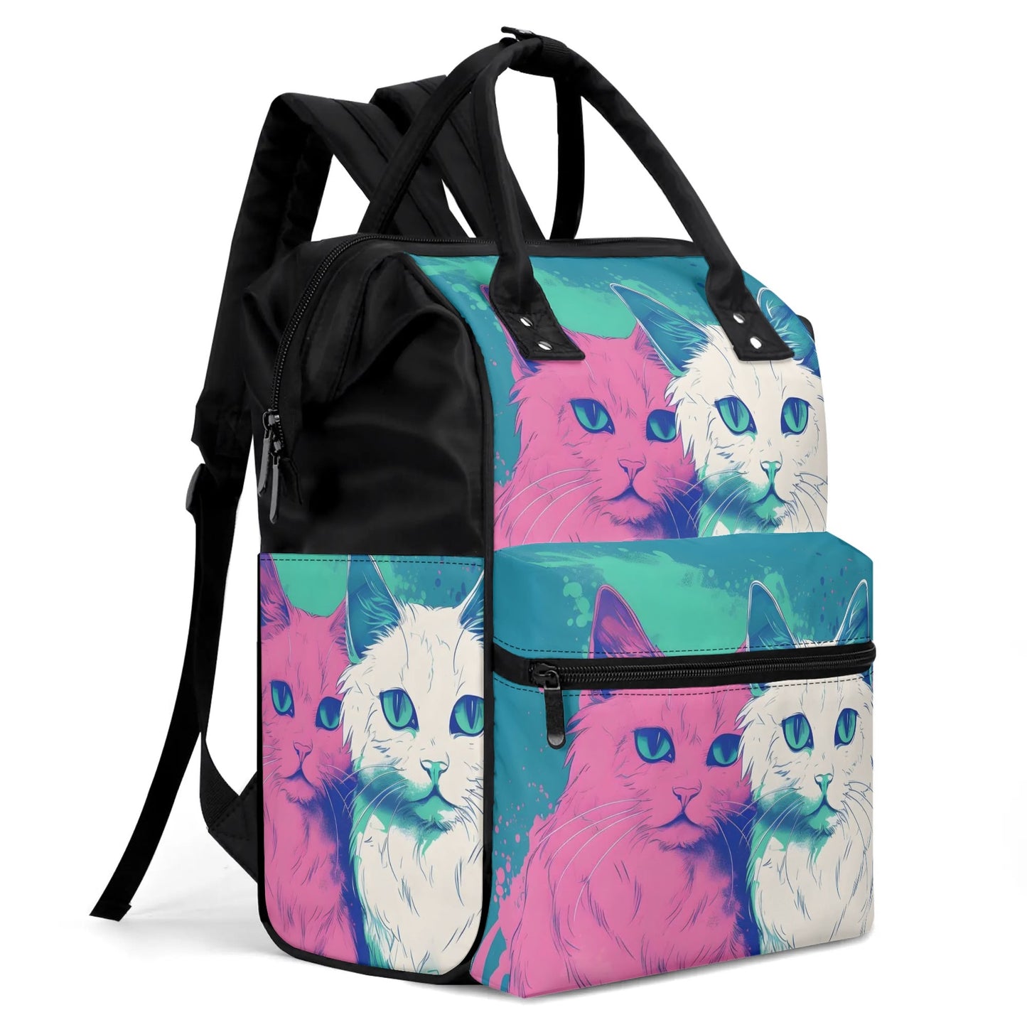 Large Capacity Diaper Bag Mummy Backpack Nursing Bag Duckbilled Backpack