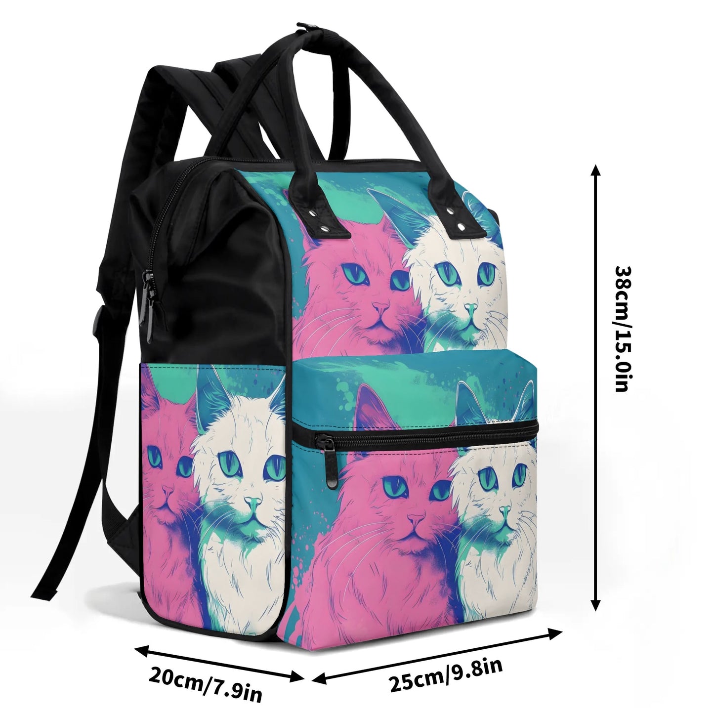 Large Capacity Diaper Bag Mummy Backpack Nursing Bag Duckbilled Backpack