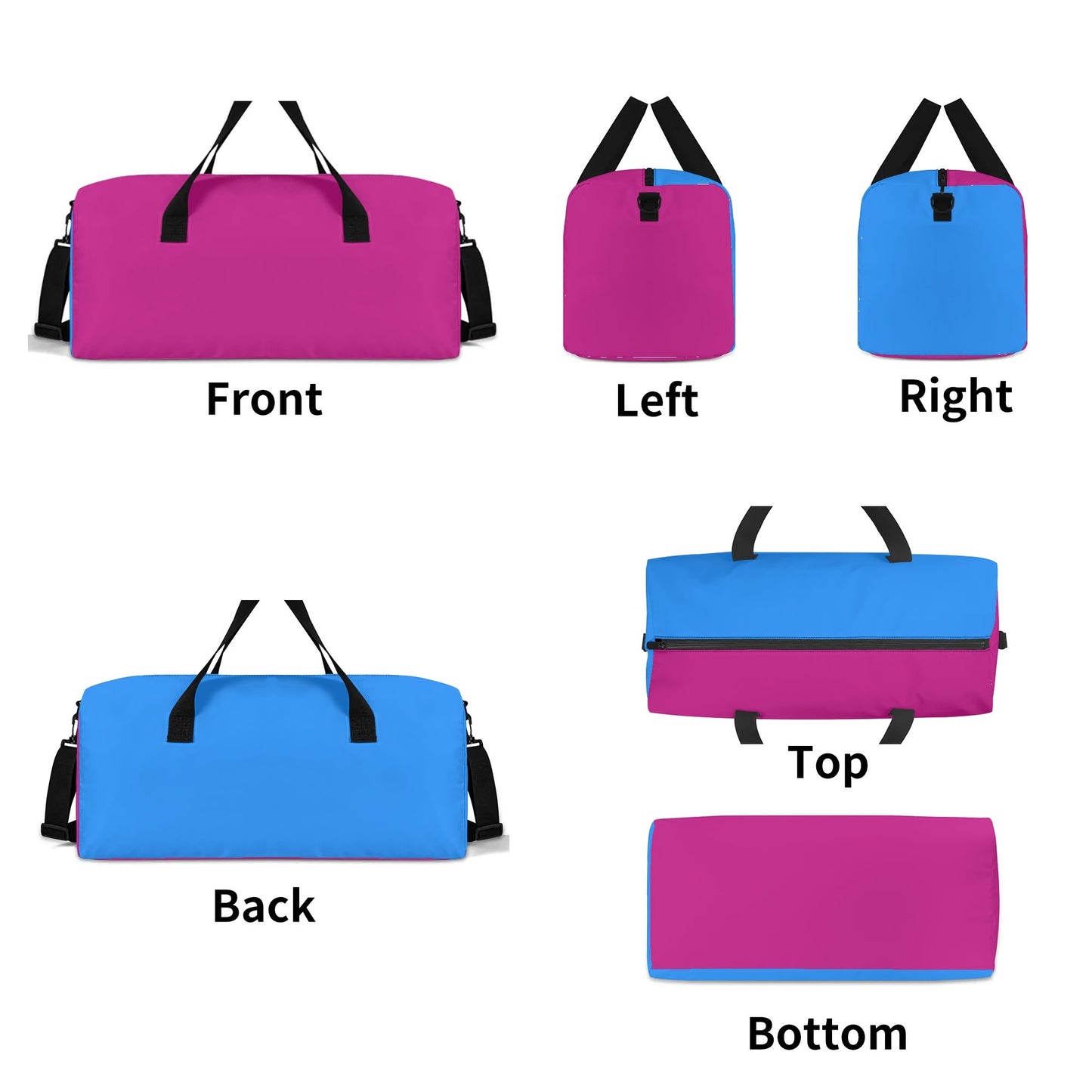 Minimalist Travel Duffel Bags Sport Gym Tote Bag
