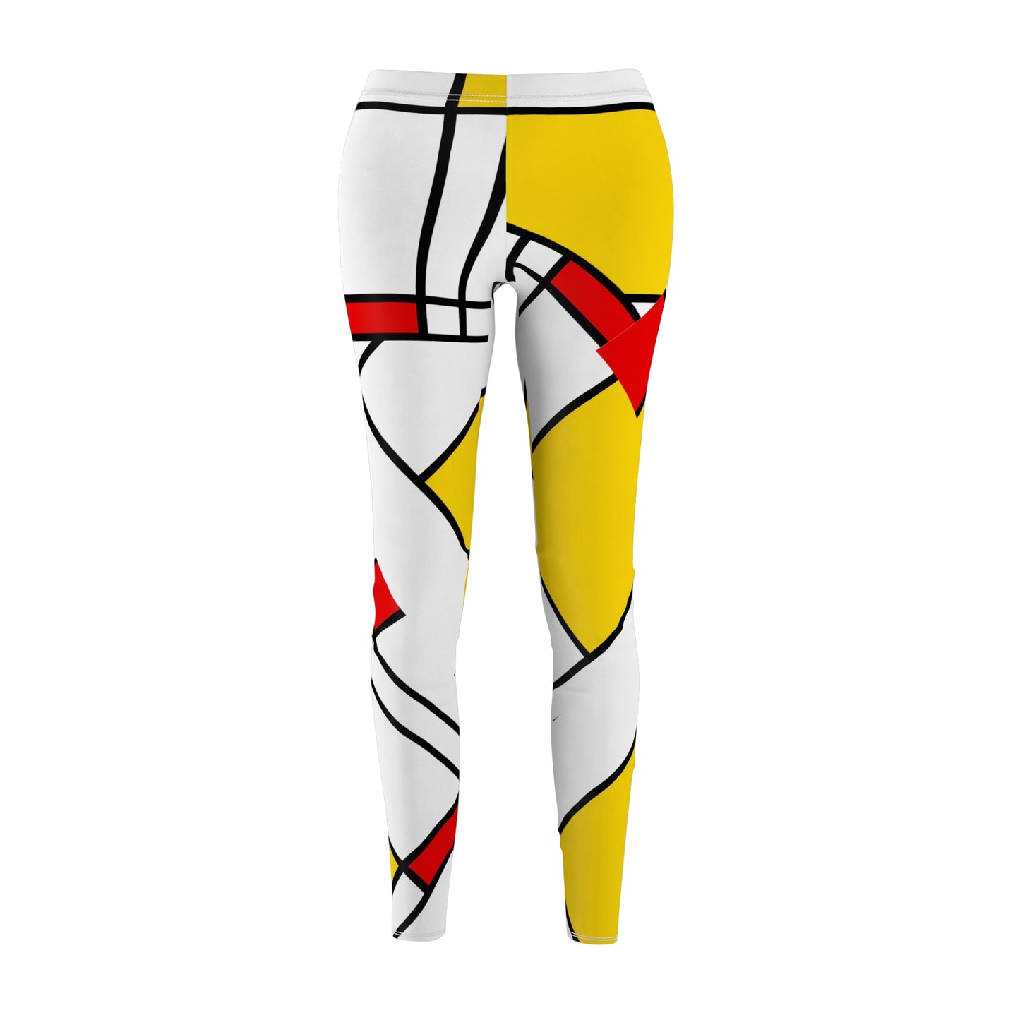 Women's Cut & Sew Casual Leggings (AOP)