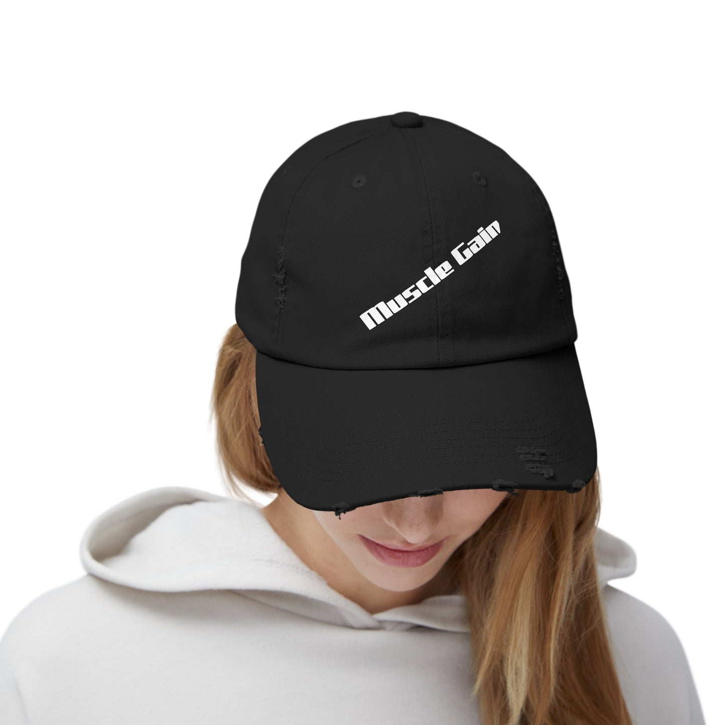 Unisex Distressed Cap