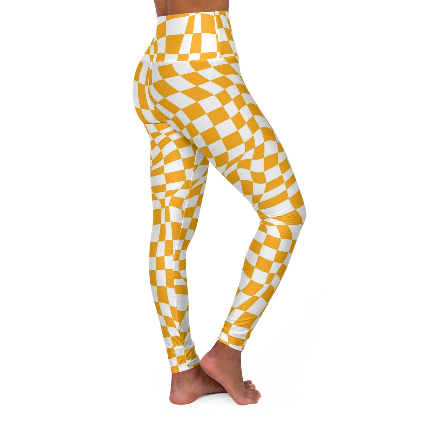 High Waisted Yoga Leggings (AOP)