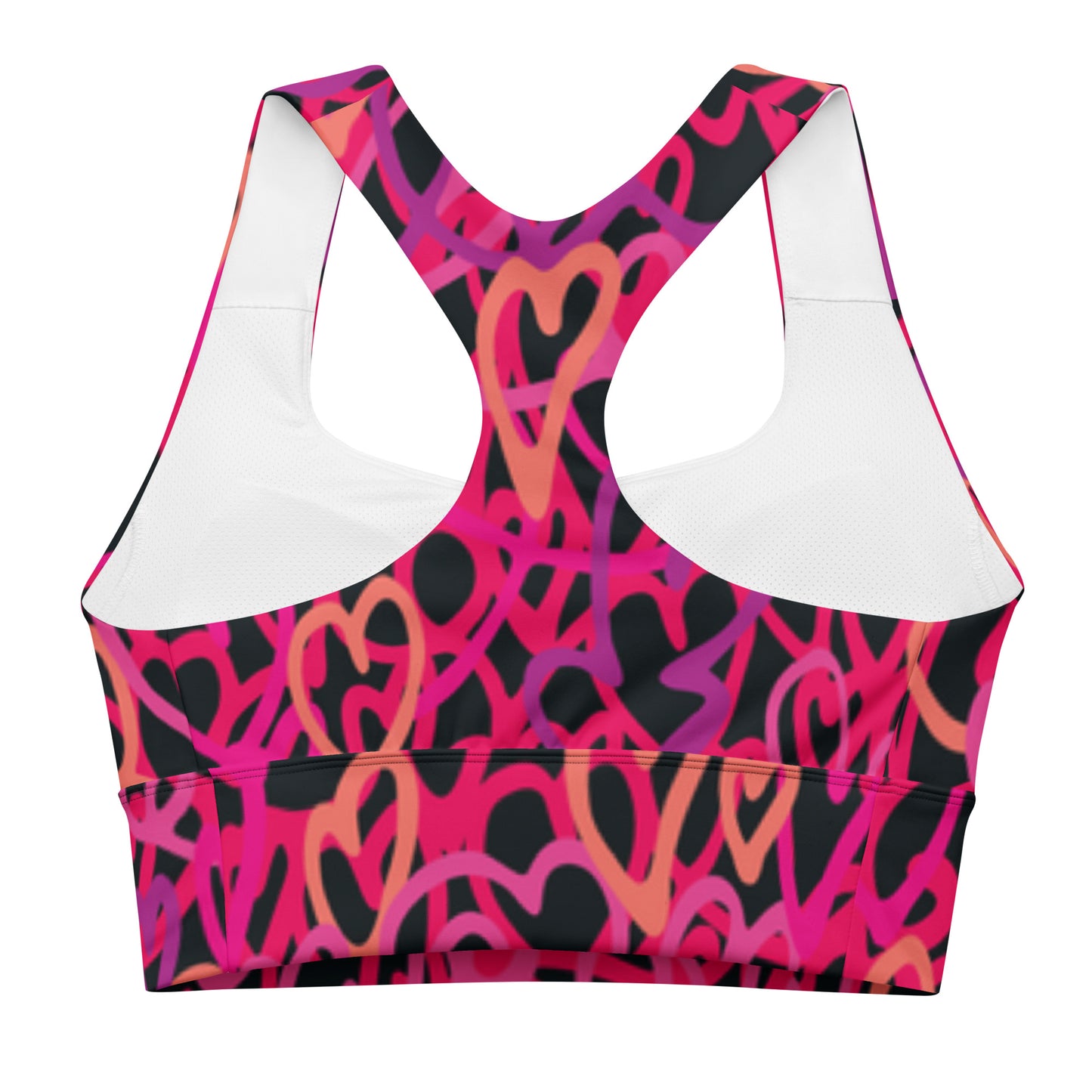 Longline sports bra