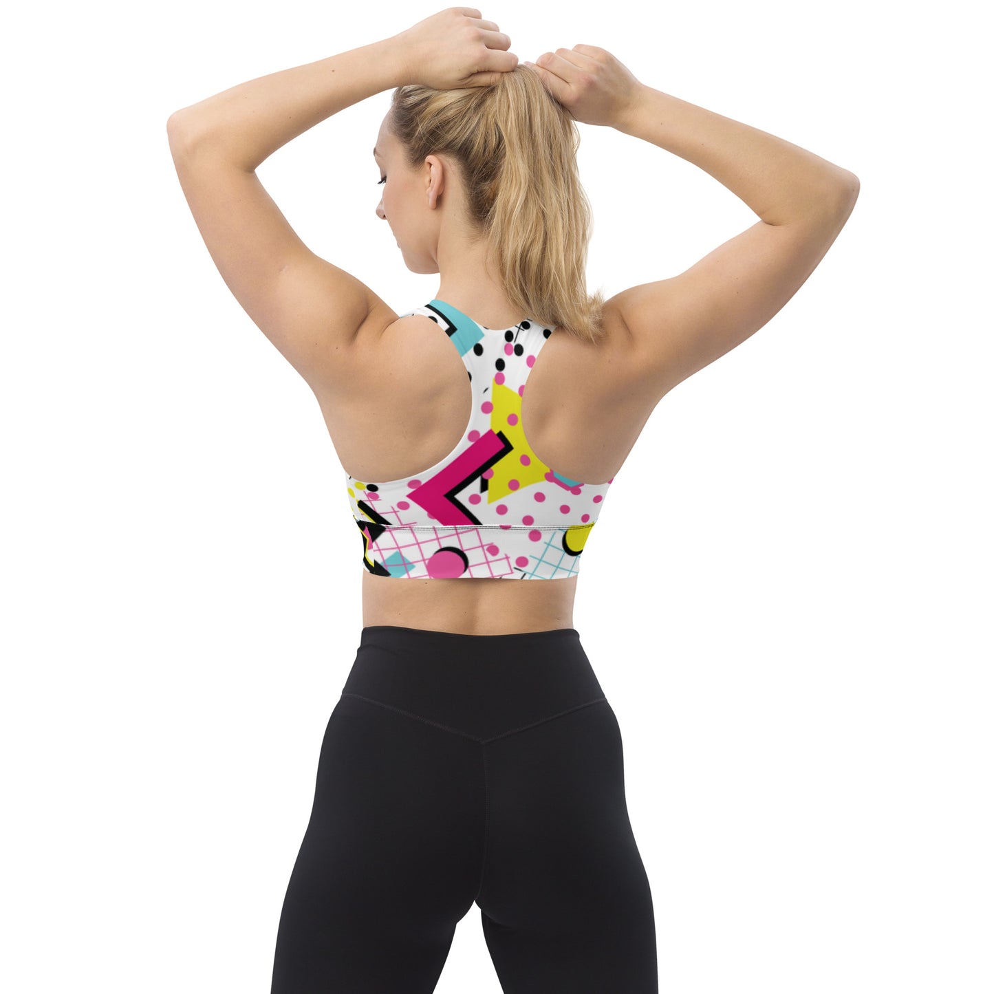 Longline sports bra