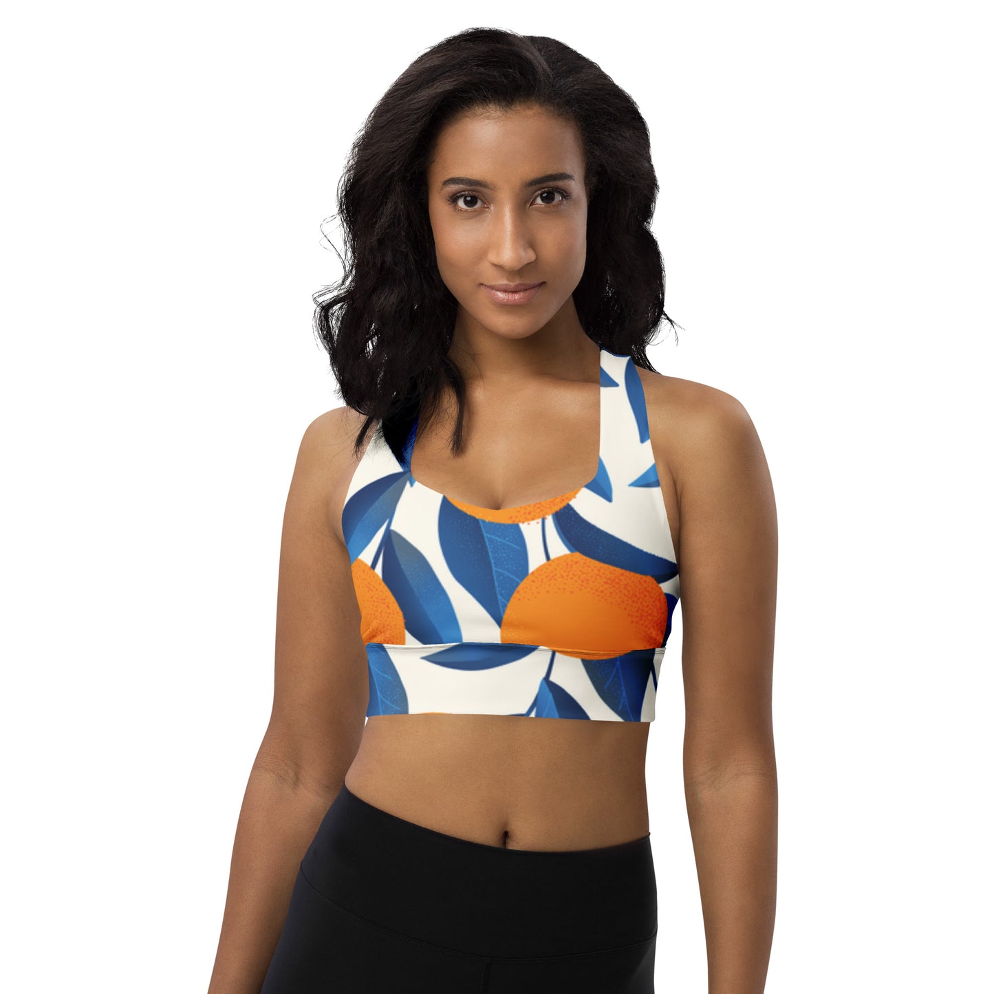 Longline sports bra