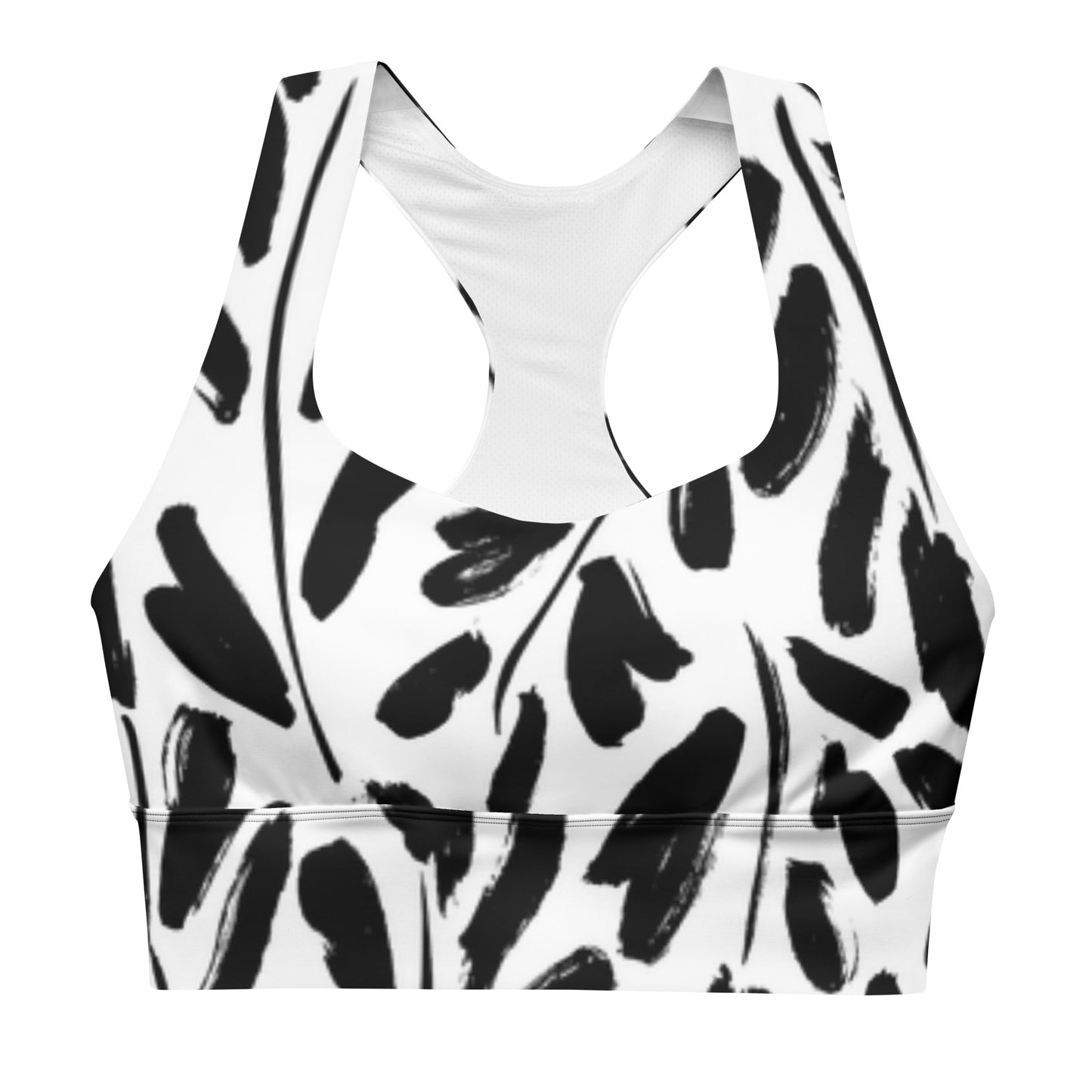 Longline sports bra