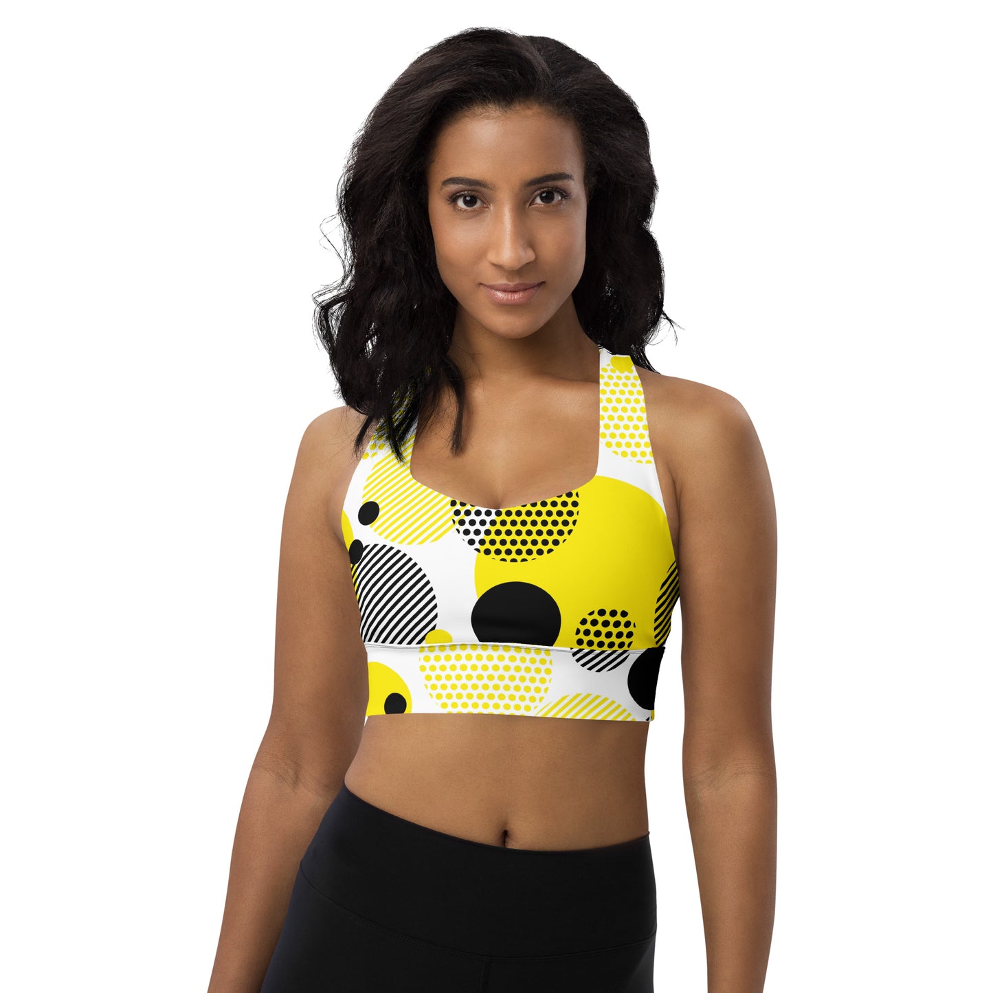 Longline sports bra