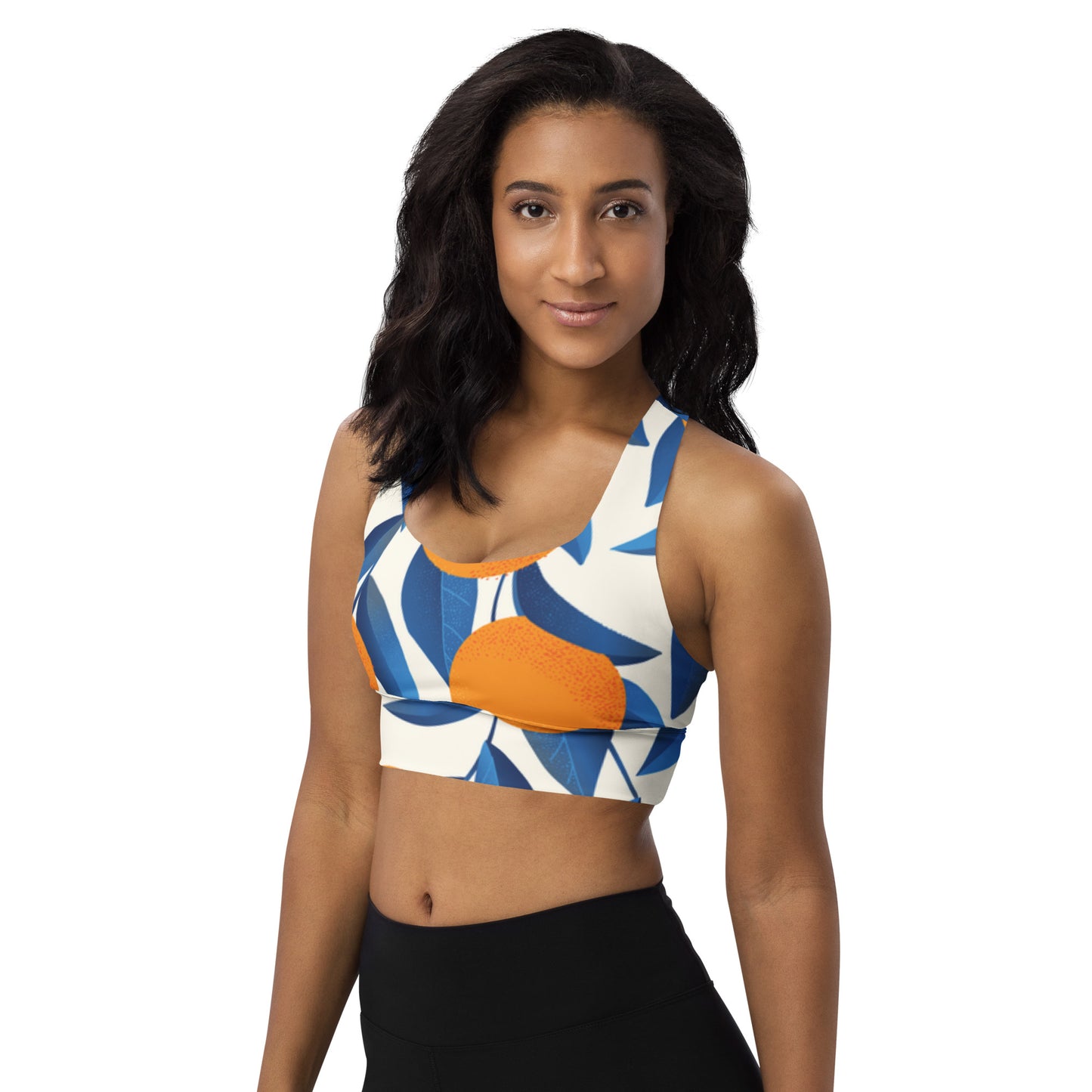 Longline sports bra
