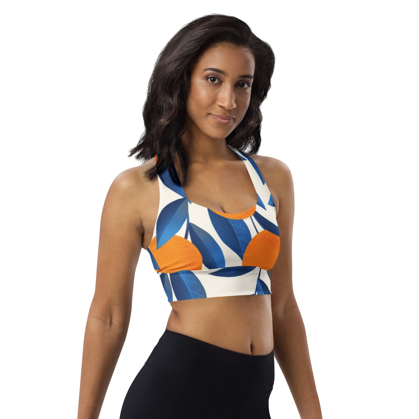 Longline sports bra