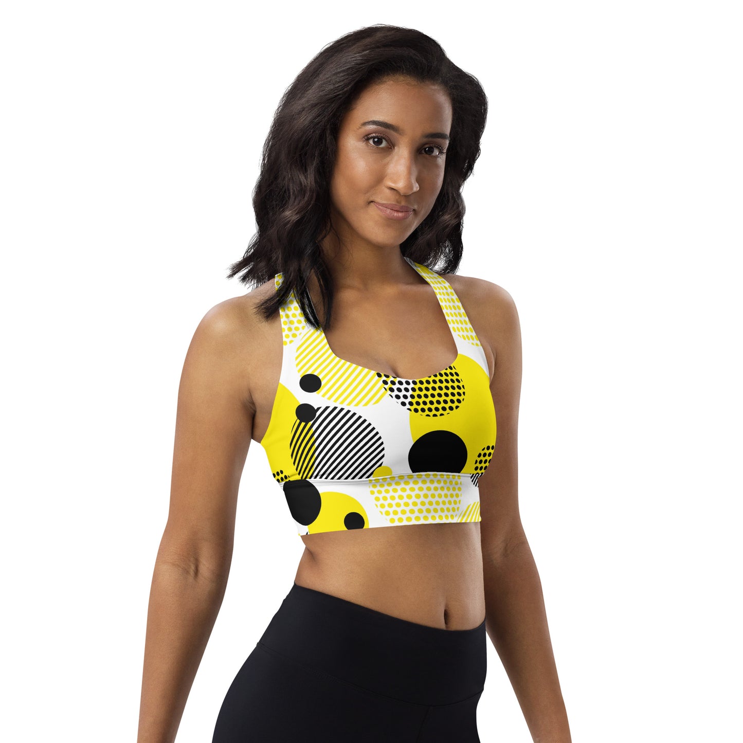 Longline sports bra