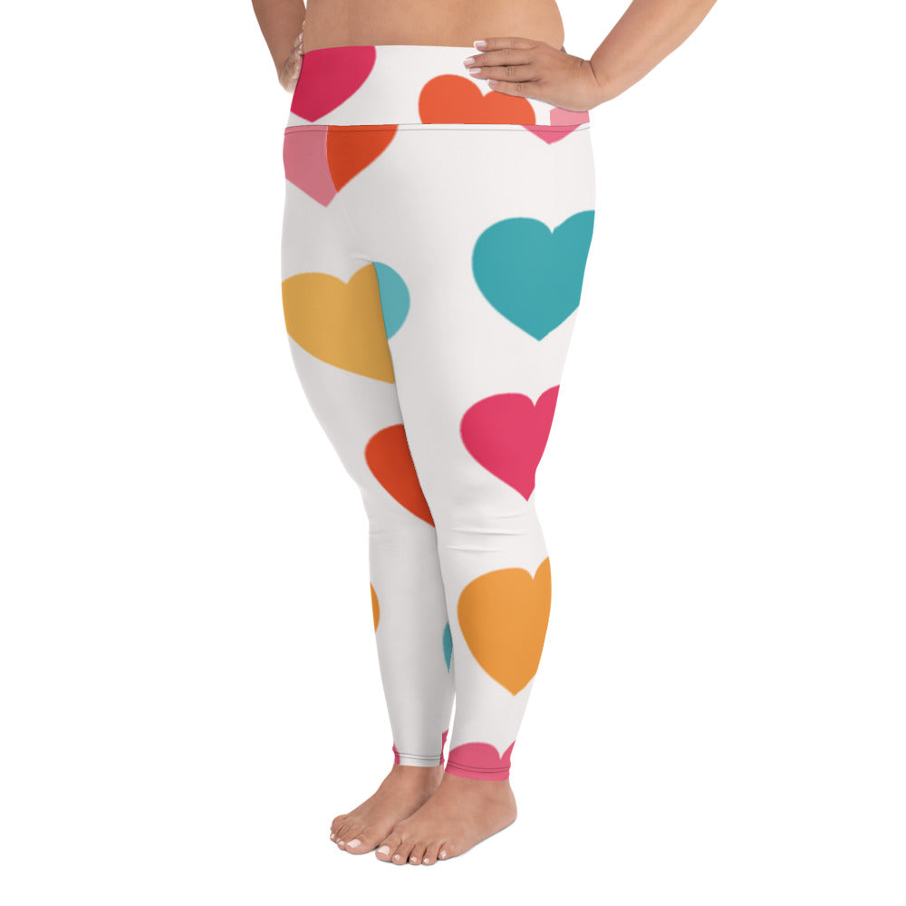 All-Over Print Plus Size Leggings