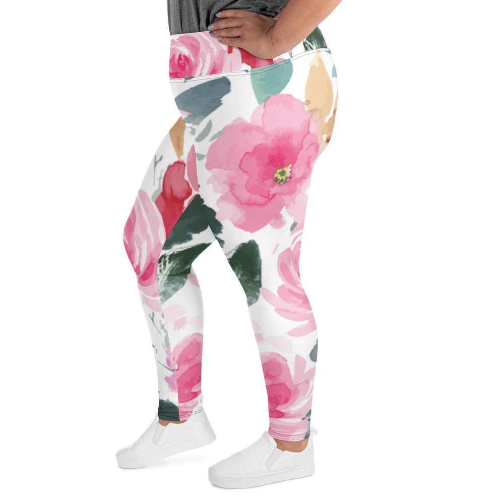 All-Over Print Plus Size Leggings