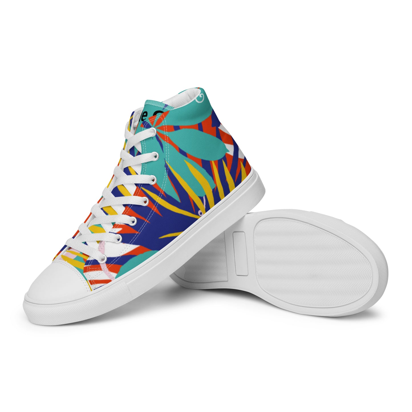 Women’s high top canvas shoes