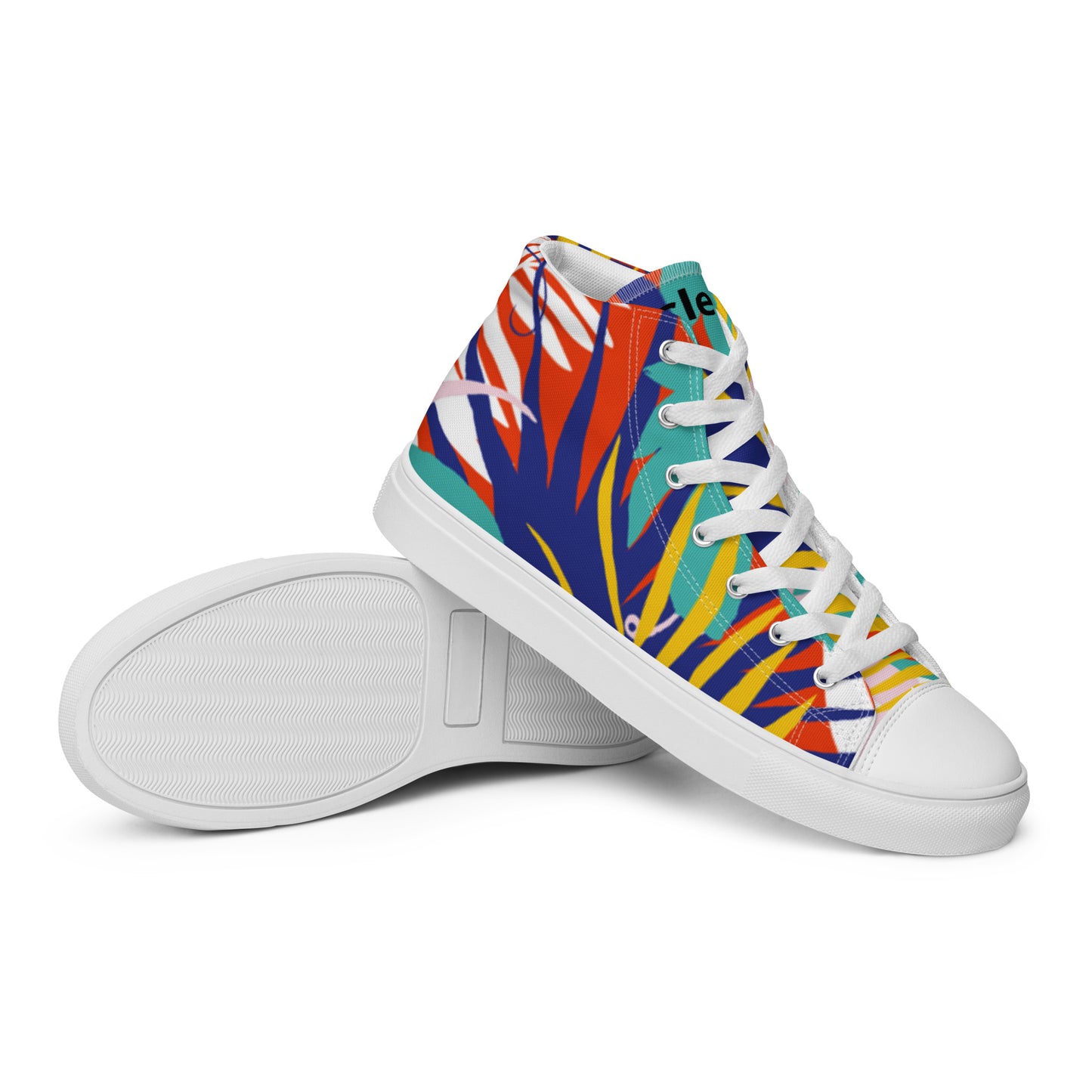 Women’s high top canvas shoes