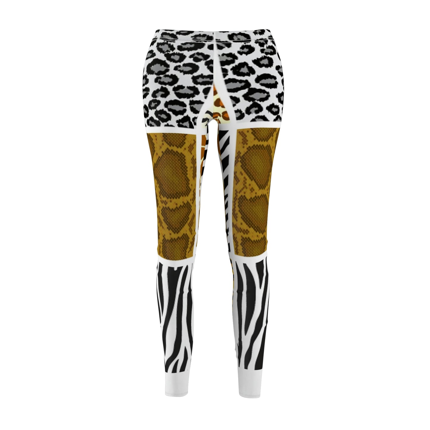 Women's Cut & Sew Casual Leggings (AOP)