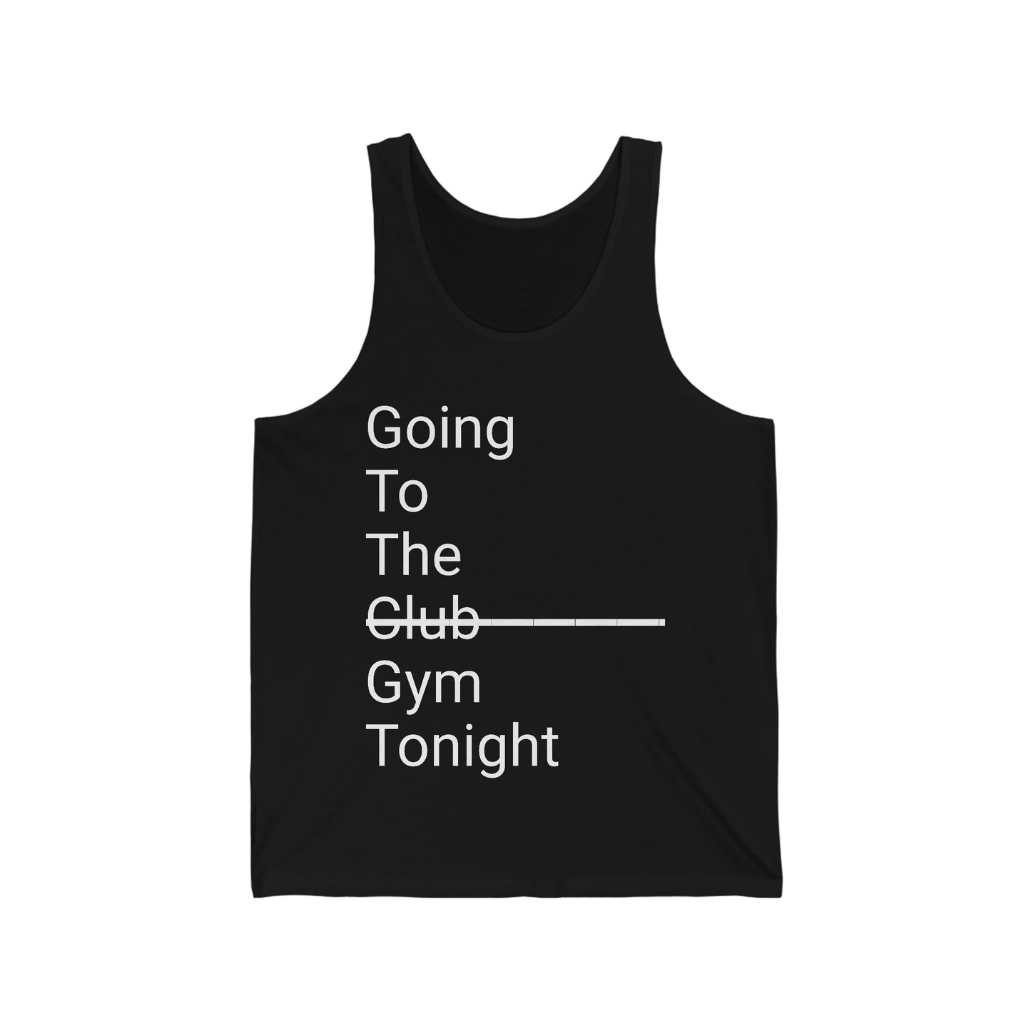 Unisex Jersey Tank
