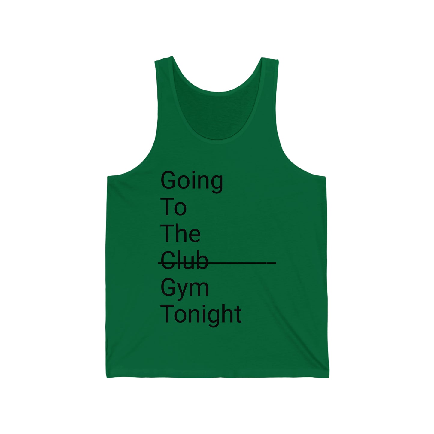Unisex Jersey Tank