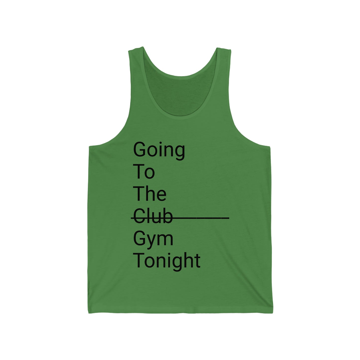 Unisex Jersey Tank