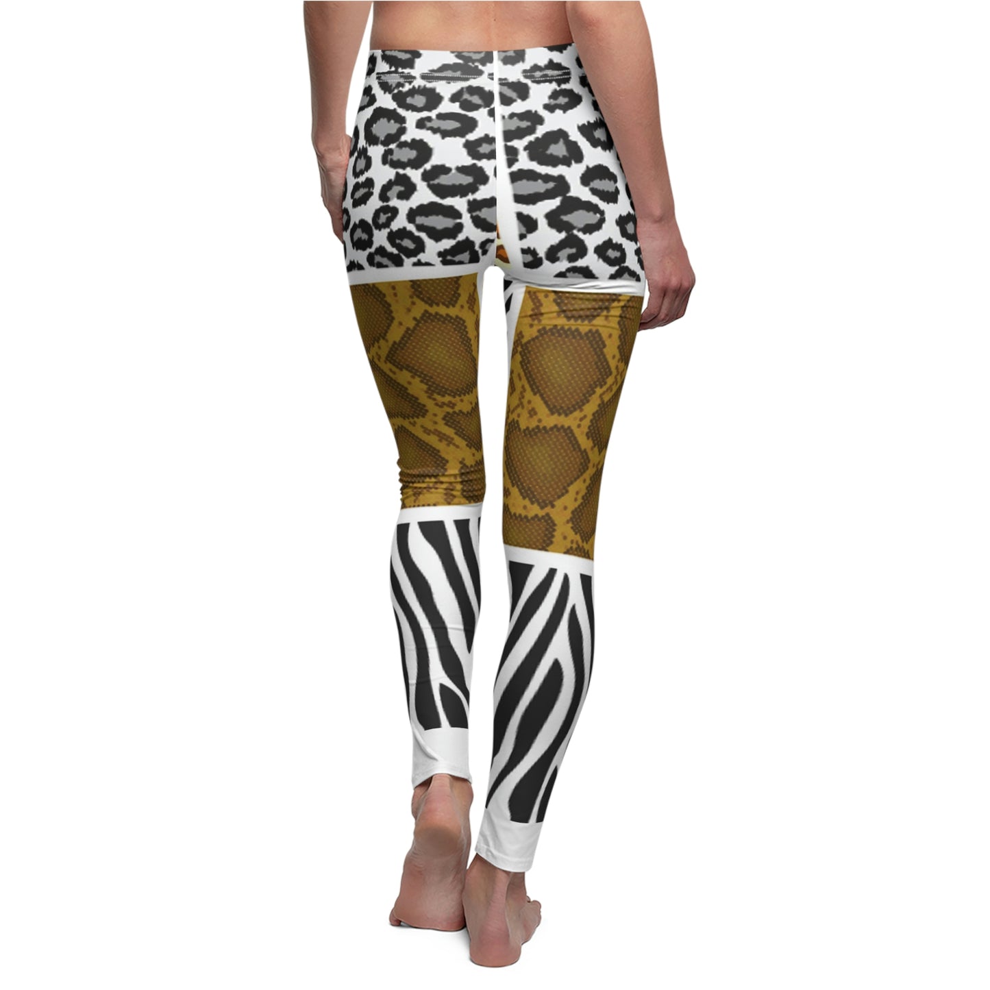 Women's Cut & Sew Casual Leggings (AOP)