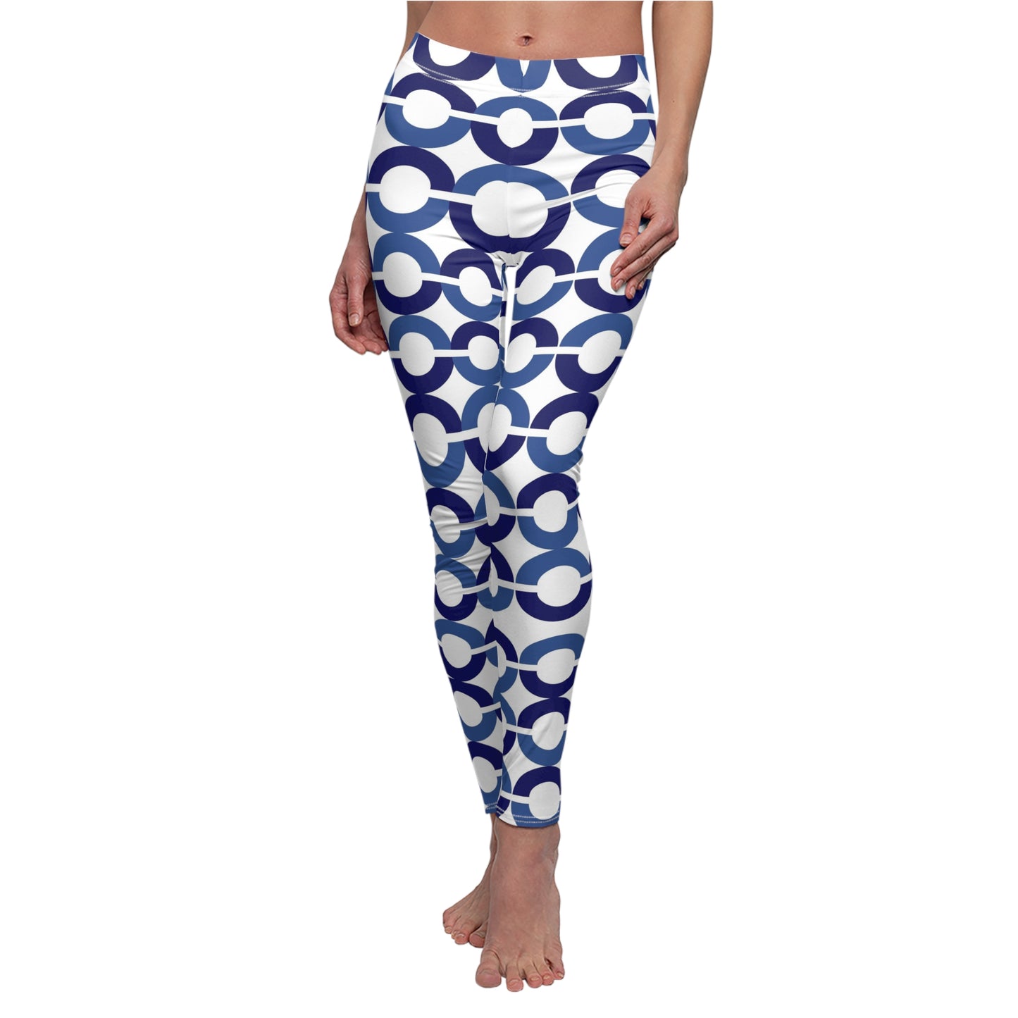 Women's Cut & Sew Casual Leggings (AOP)