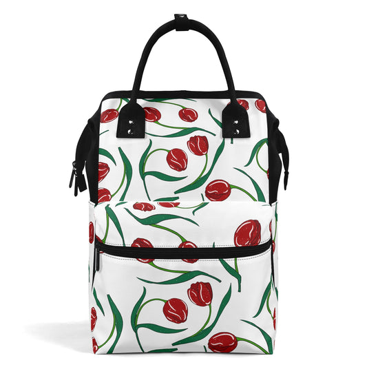 Large Capacity Diaper Bag Mummy Backpack Nursing Bag Duckbilled Backpack