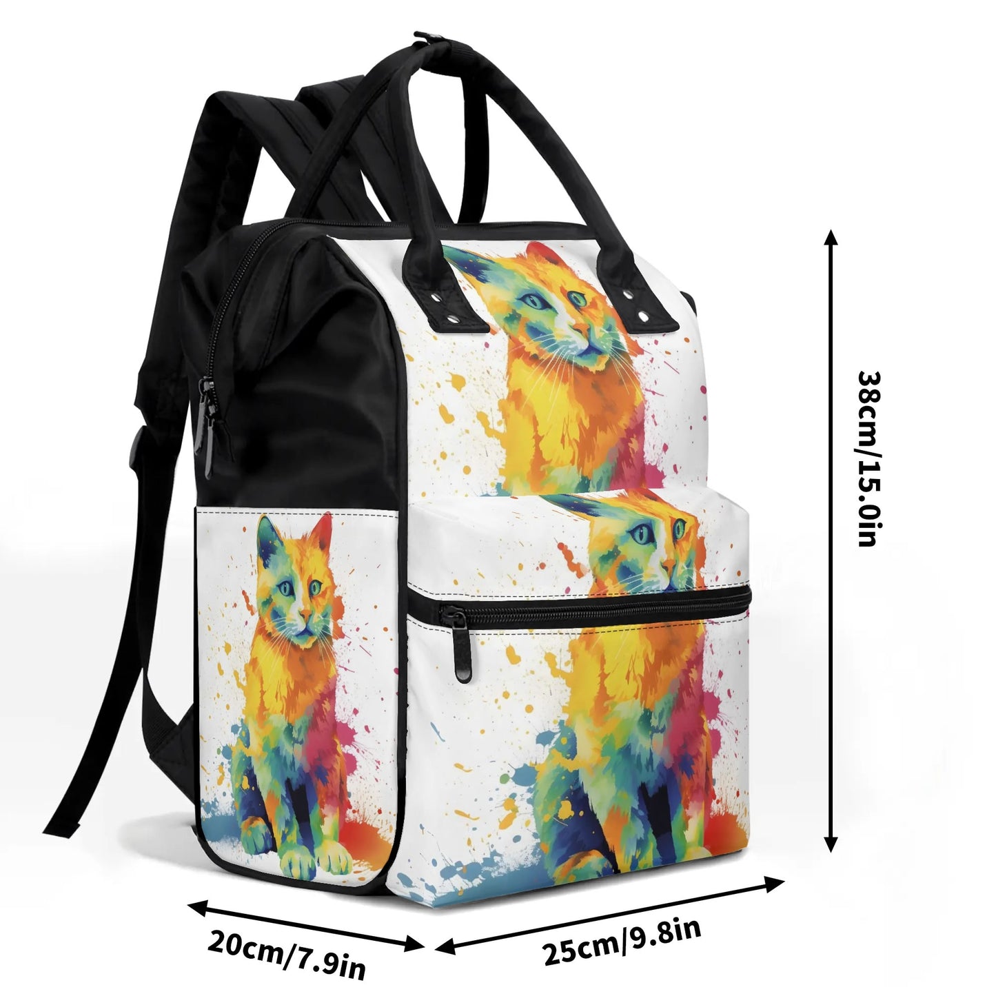 Large Capacity Diaper Bag Mummy Backpack Nursing Bag Duckbilled Backpack