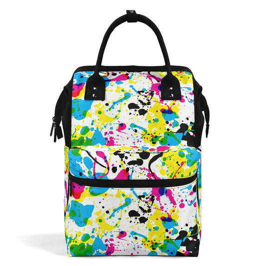 Large Capacity Diaper Bag Mummy Backpack Nursing Bag Duckbilled Backpack