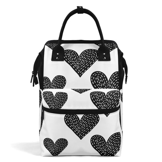 Large Capacity Diaper Bag Mummy Backpack Nursing Bag Duckbilled Backpack