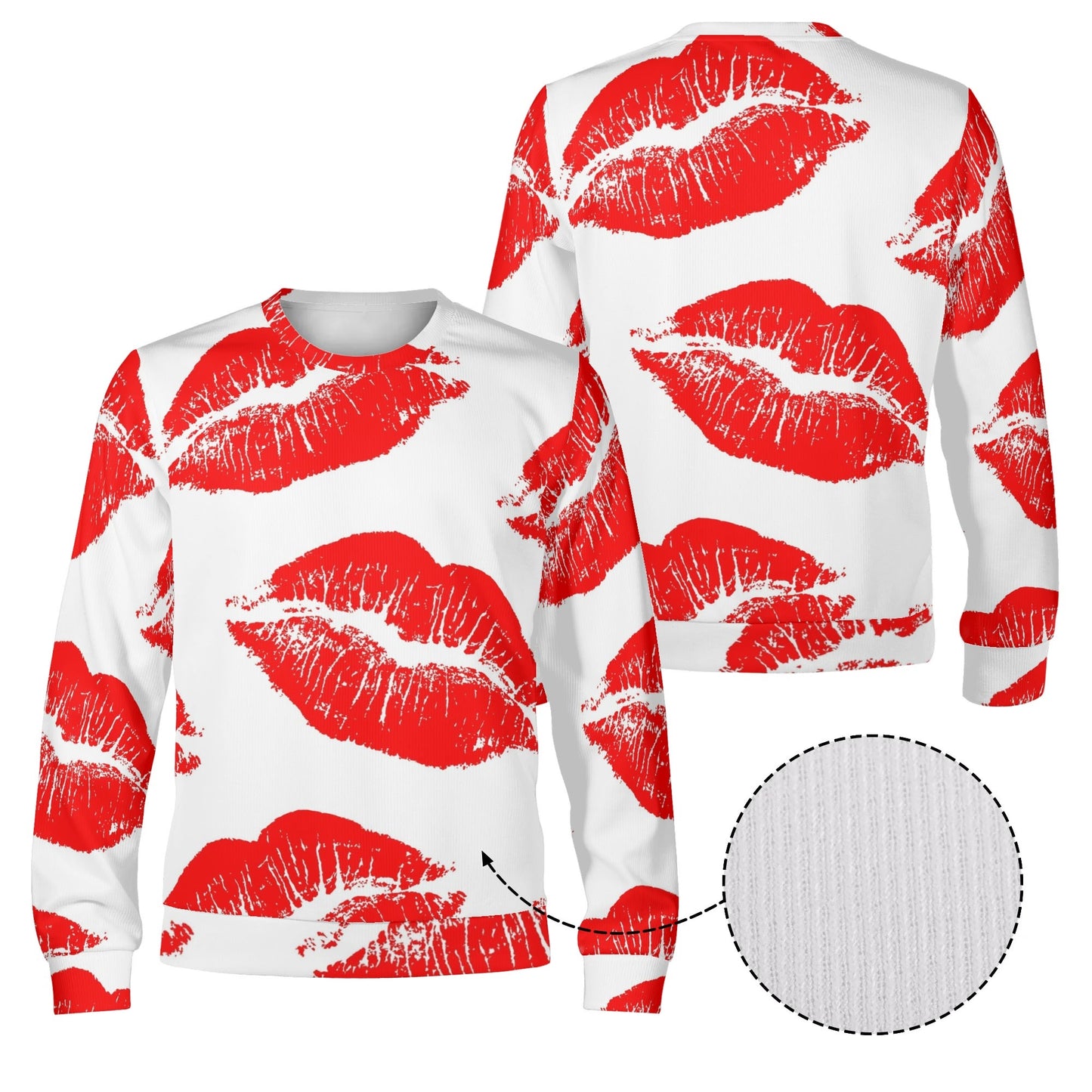 Unisex Custom Winter Christmas Pullover Sweatshirt
