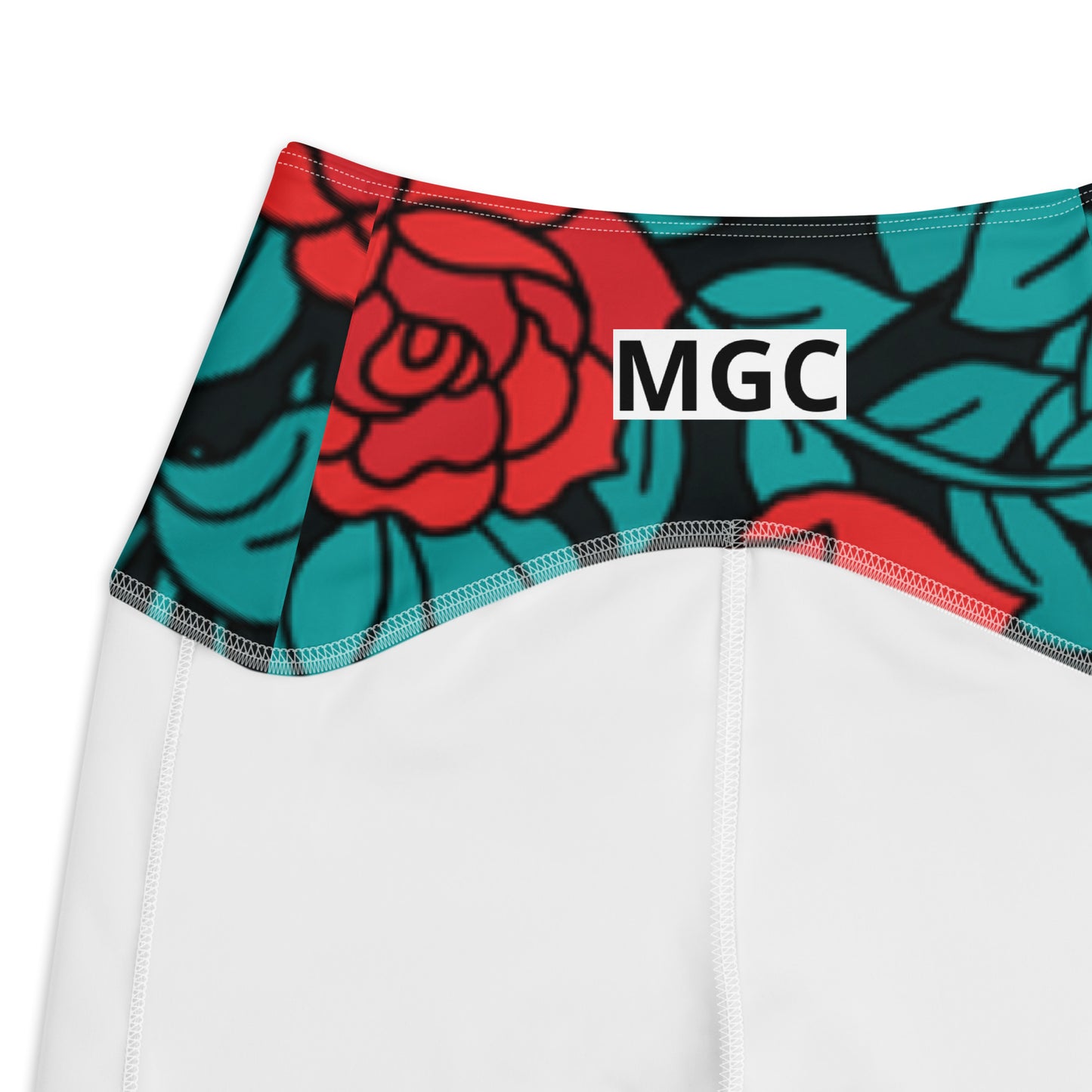 Crossover leggings with pockets