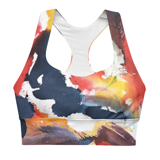 Longline sports bra