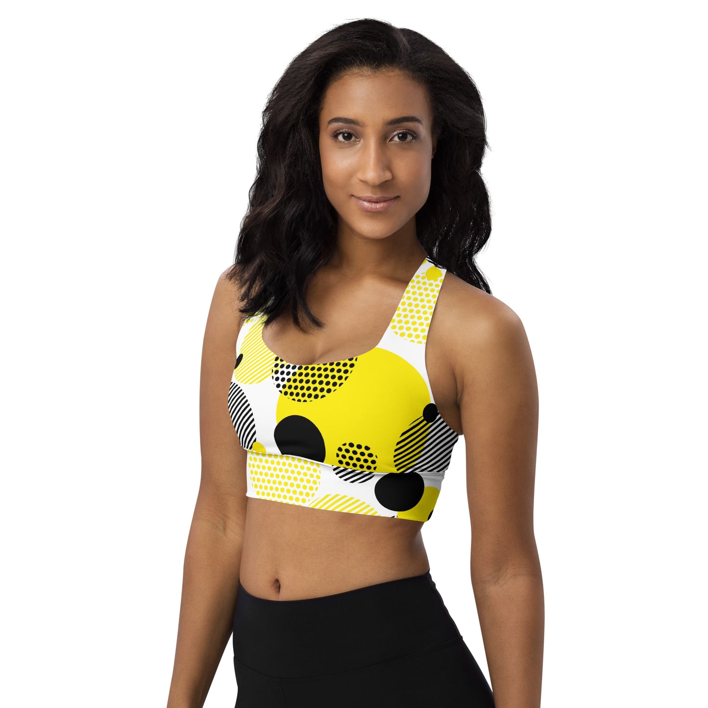 Longline sports bra