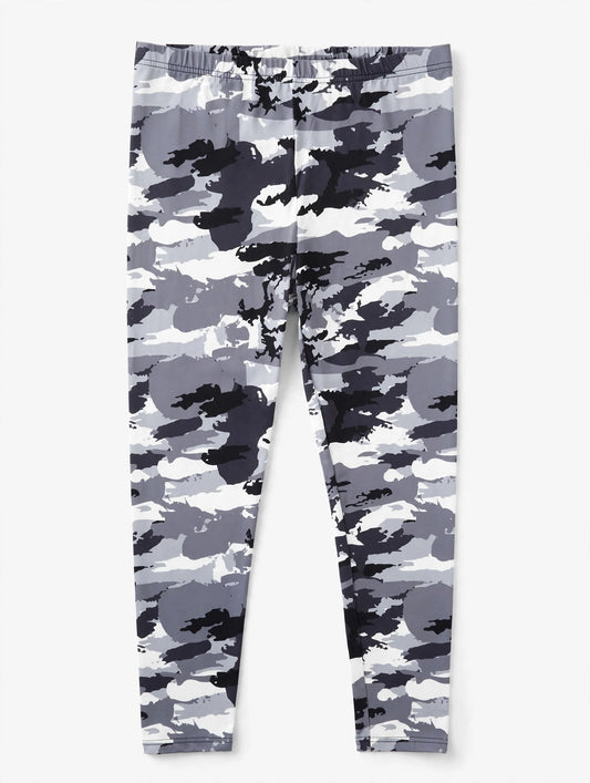 Black camo leggings - studio