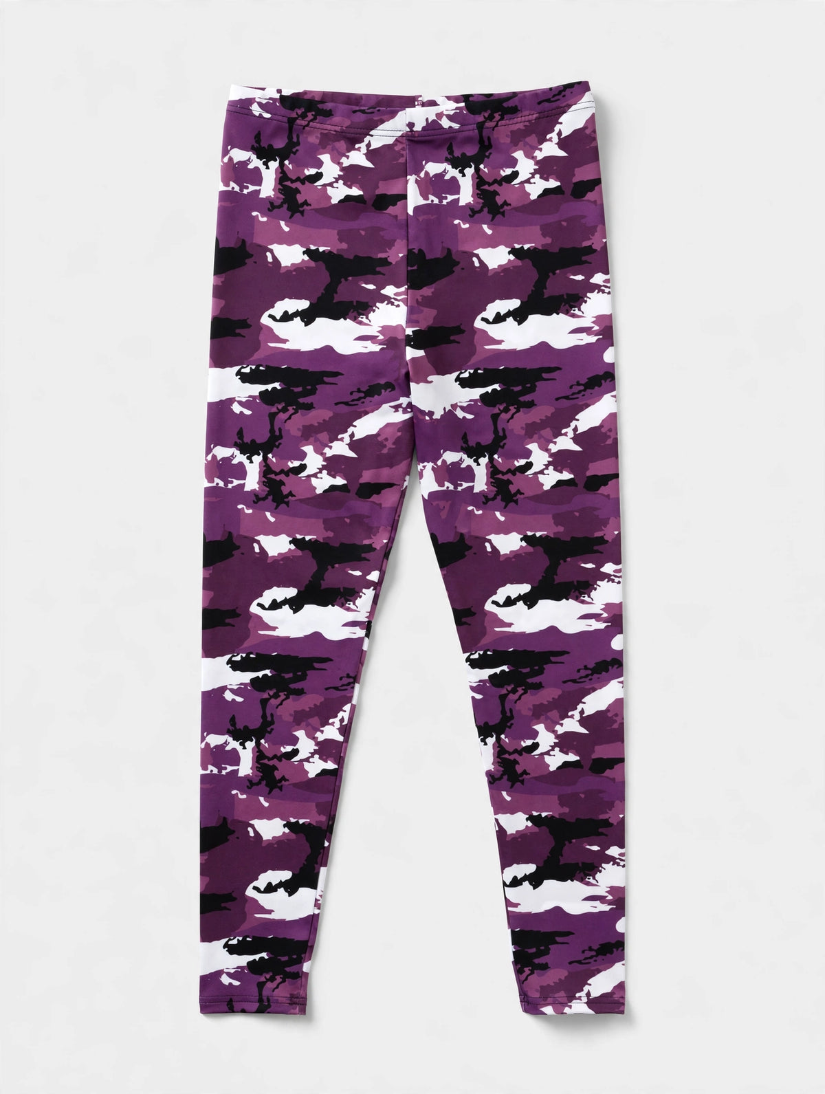 Purple camo leggings - studio