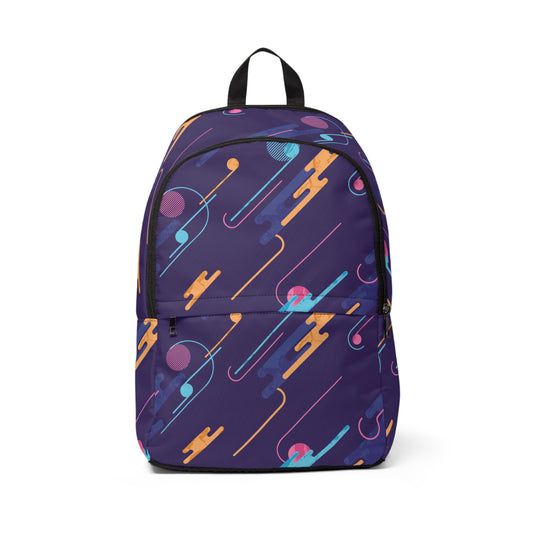 Unisex Fabric Backpack