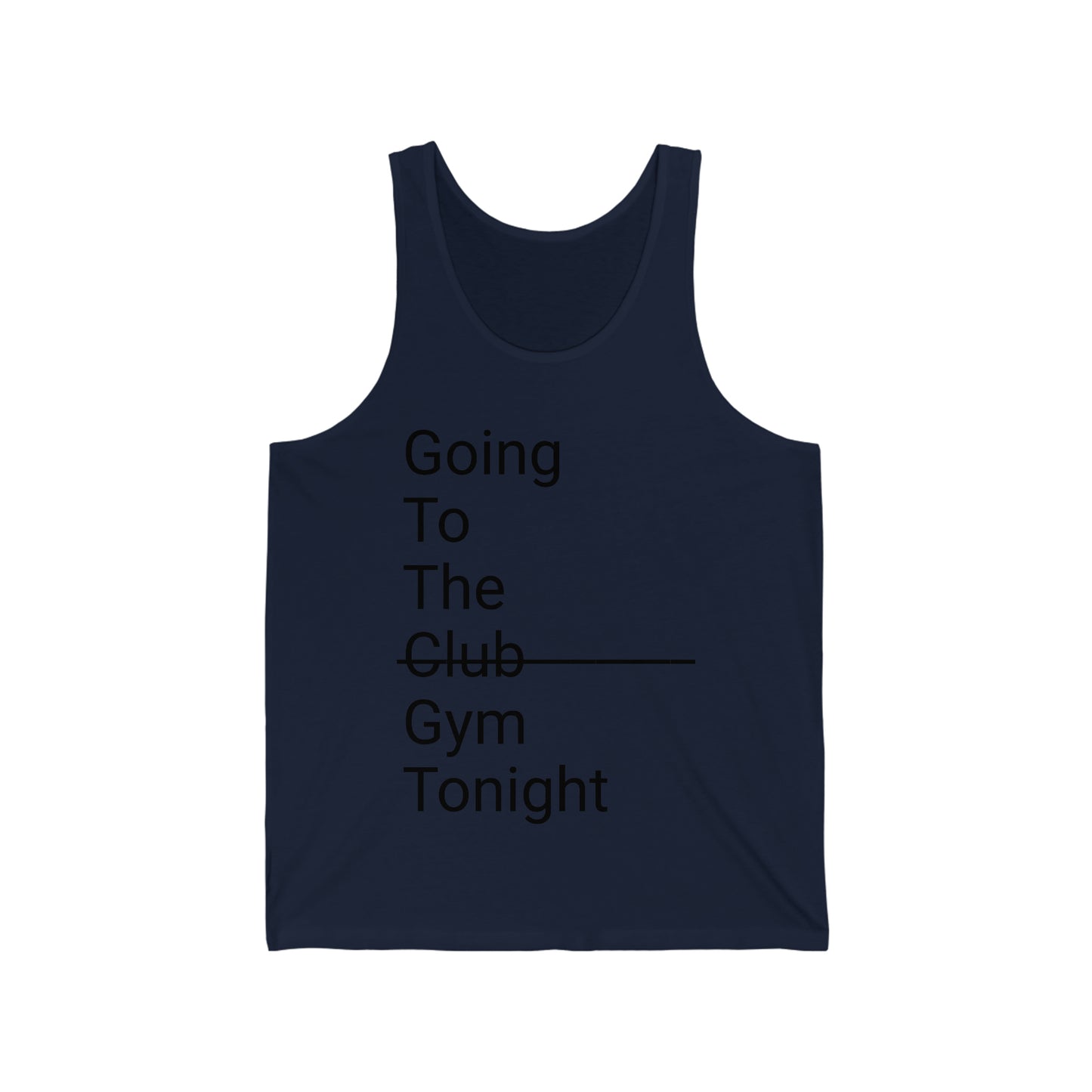 Unisex Jersey Tank