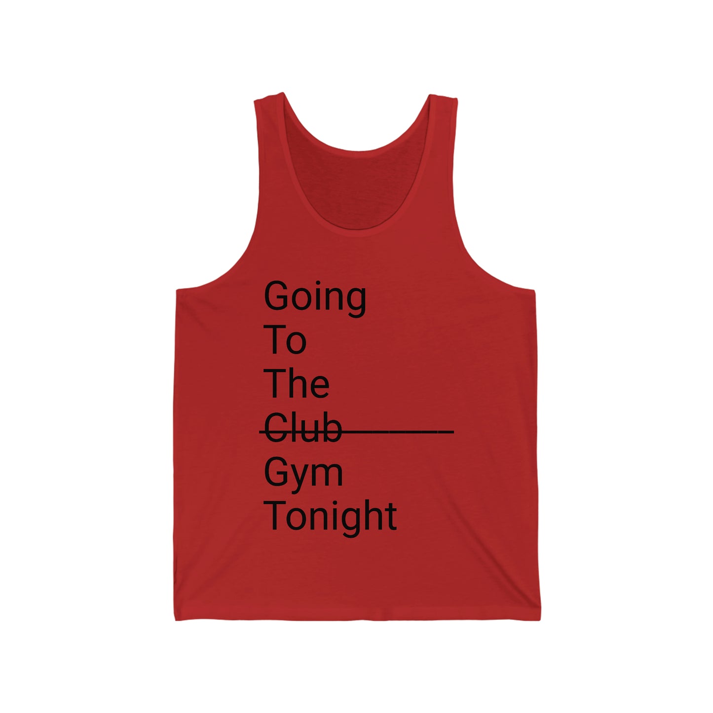 Unisex Jersey Tank