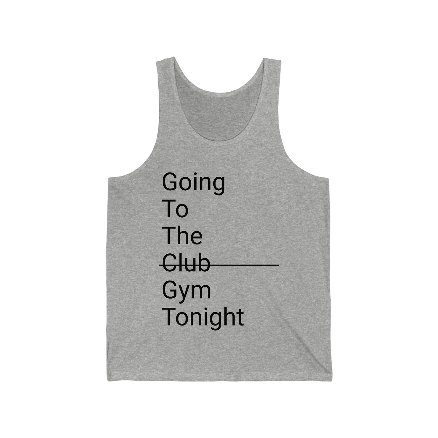 Unisex Jersey Tank